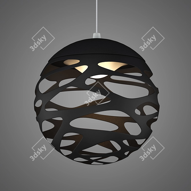 Enigma 1604-1P/1603-1P: German Pendant Light 3D model image 2