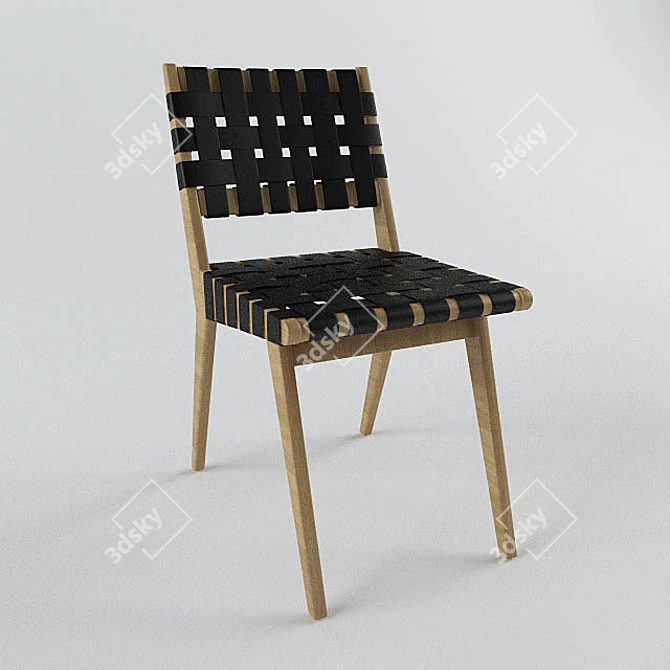 Modern Madagascar Chair 3D model image 1