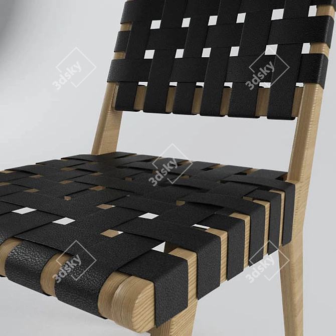Modern Madagascar Chair 3D model image 2
