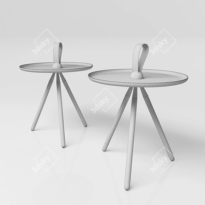 ROLF BENZ 973 Coffee Table: Sleek and Sturdy 3D model image 2