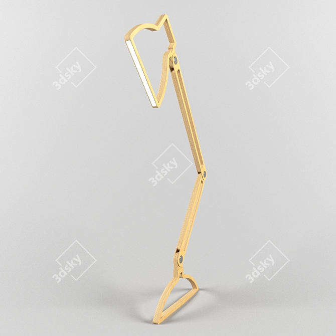 Slimline Wall Lamp 3D model image 3