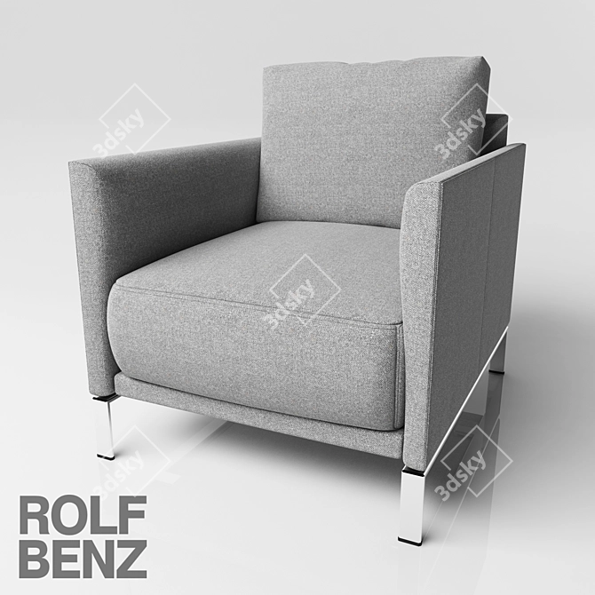 ROLF BENZ CARA 008 Chair - Elegant Comfort 3D model image 1