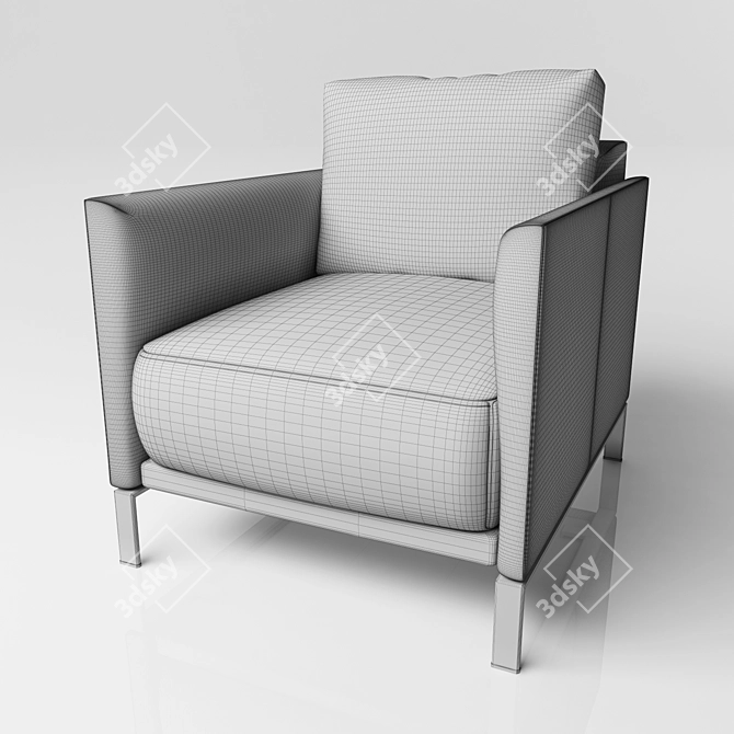 ROLF BENZ CARA 008 Chair - Elegant Comfort 3D model image 2