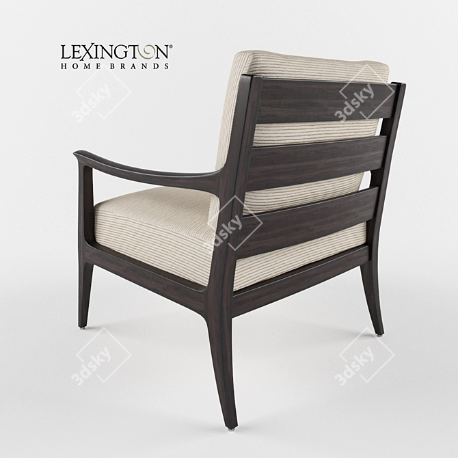 Elegant Miramar Chair: Modern Design 3D model image 2