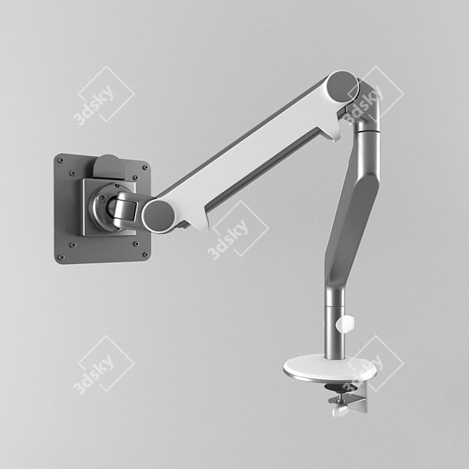 Streamline Your Workspace with HumanScale M2 Monitor Arm 3D model image 2