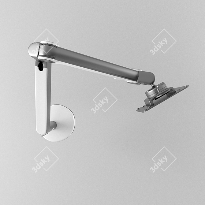 Streamline Your Workspace with HumanScale M2 Monitor Arm 3D model image 3