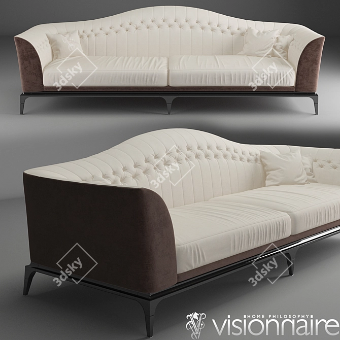 Luxury Visionnaire Freyr Sofa 3D model image 1