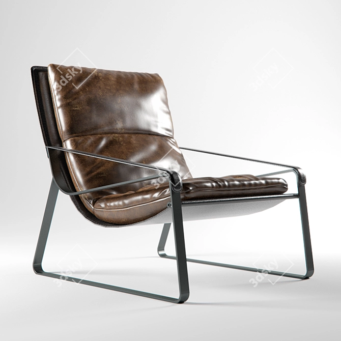 Modern Spider Chair by Loftdesign 3D model image 1