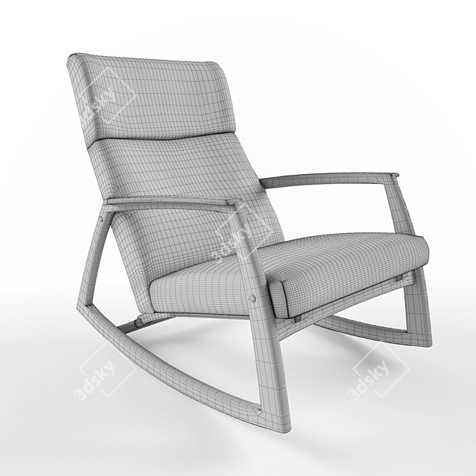 Cosmo Ramsey 1 Chair: Sleek and Stylish Seating 3D model image 3