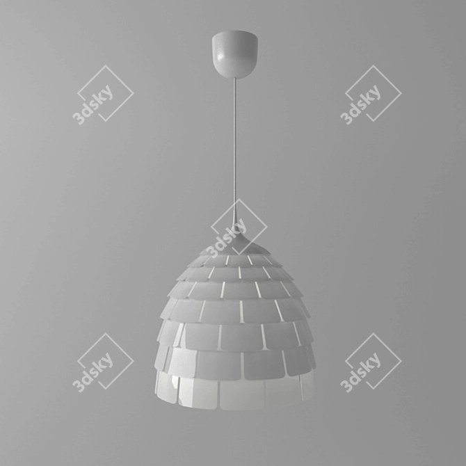 Ikea Kvartär Lamp 3D model image 1