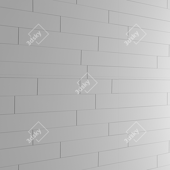 Board ART: Tiling Wall Masterpiece. 3D model image 3