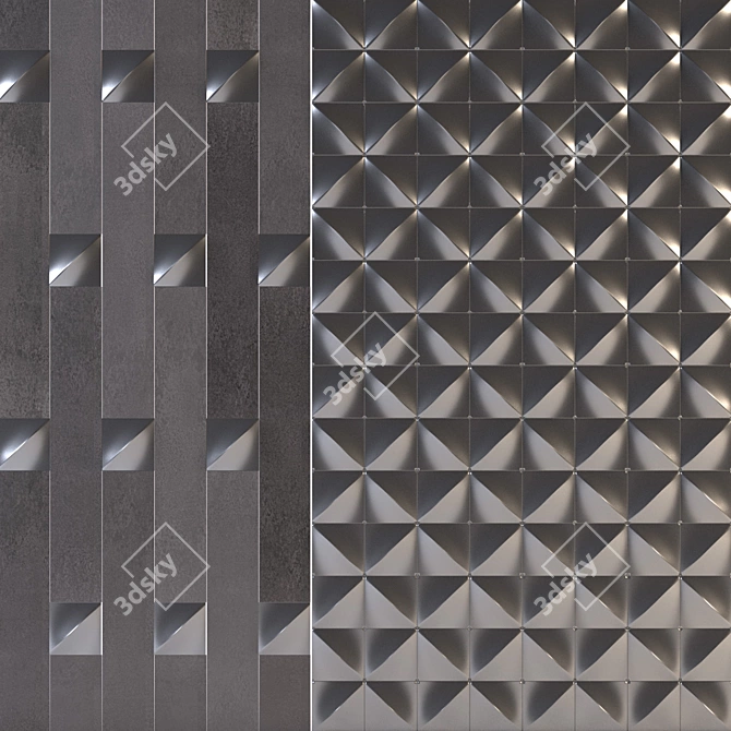 Italian Tiles: SALONI Ceramica 3D model image 1