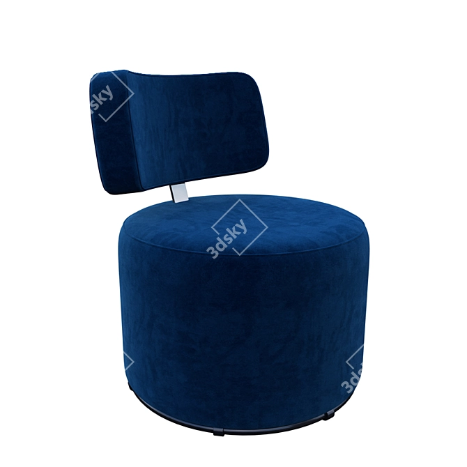 Mokka Cosmo Relax Armchair: Stylish and Comfortable 3D model image 1