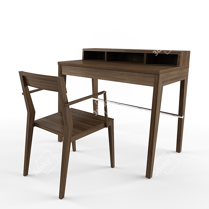 MINT Compactus Writing Desk 3D model image 1