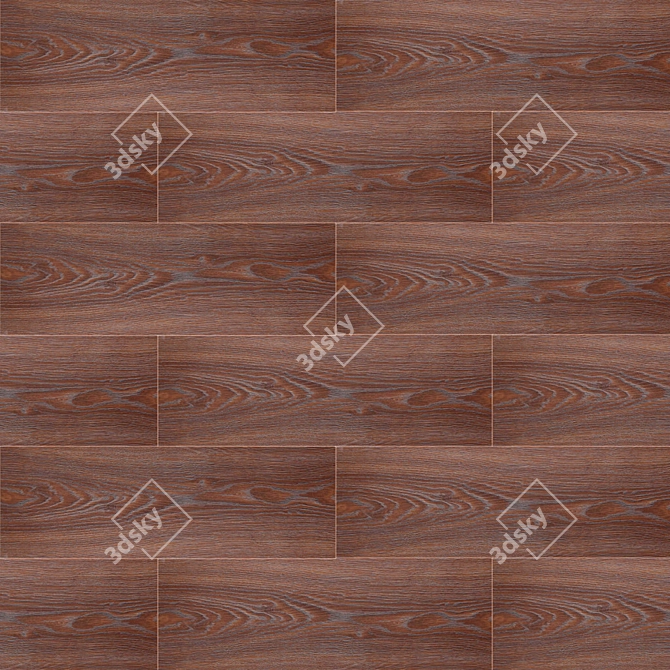 Brick Pattern Floor Tiles 3D model image 3