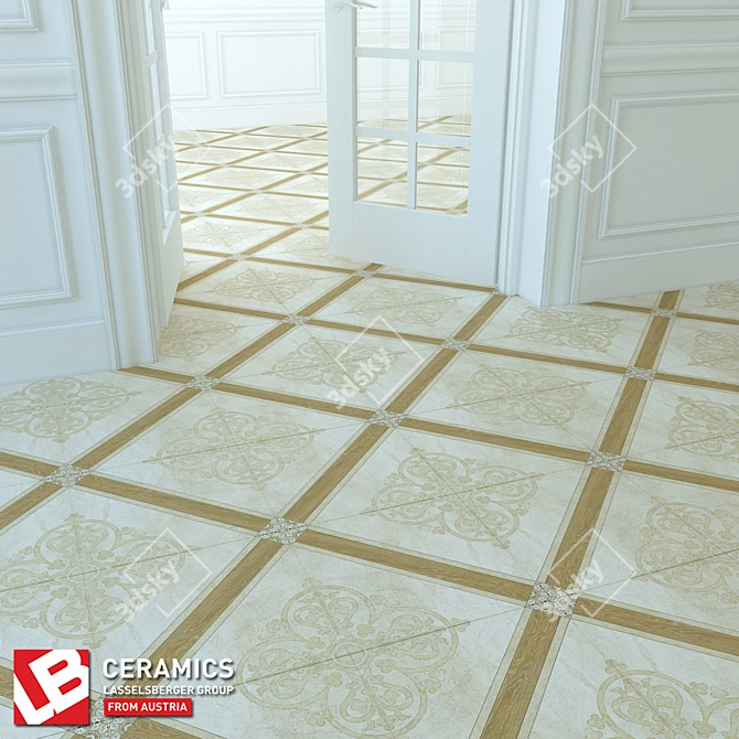 Perfect Floor Tiles: LB-Ceramics 3D model image 2