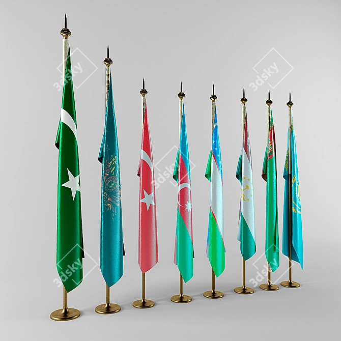 Islamic-inspired Artwork & Décor 3D model image 1