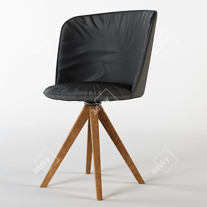 ErgoMotion Swivel Chair 3D model image 1