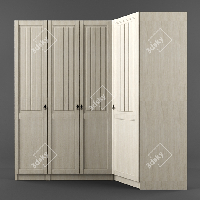 Amelie HOFF Collection Wardrobe 3D model image 1