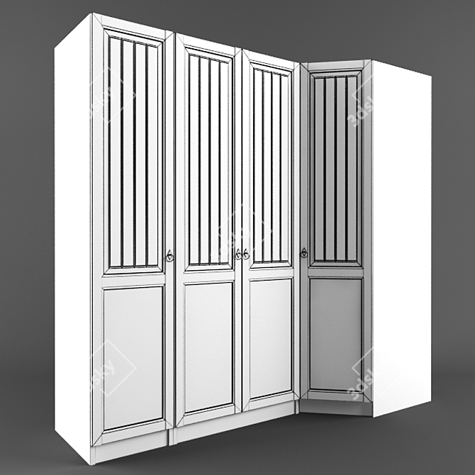 Amelie HOFF Collection Wardrobe 3D model image 2