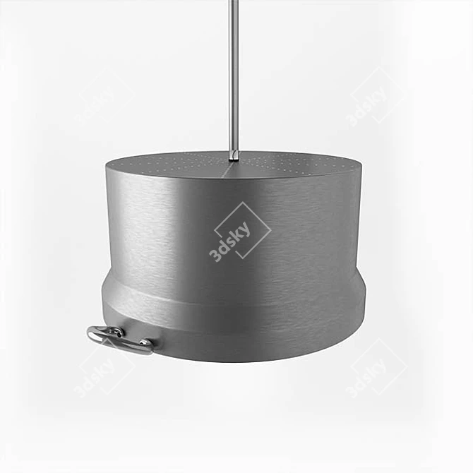 Versatile Ceiling Light Saucepan 3D model image 1