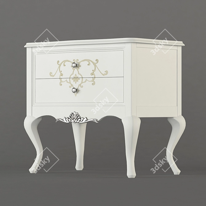 Venetian Memories Chest 3D model image 2