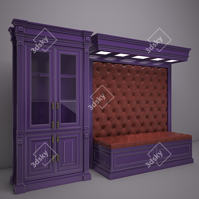 Custom Made Cupboard 3D model image 1