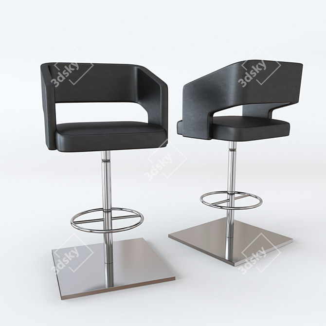 Smoothie Max Chair 3D model image 1