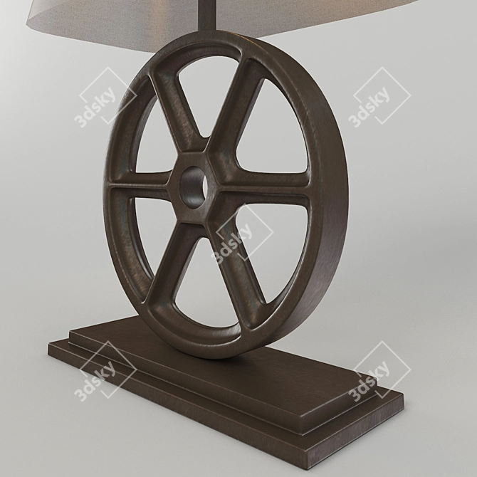 Restoration Hardware Iron Stand 3D model image 2