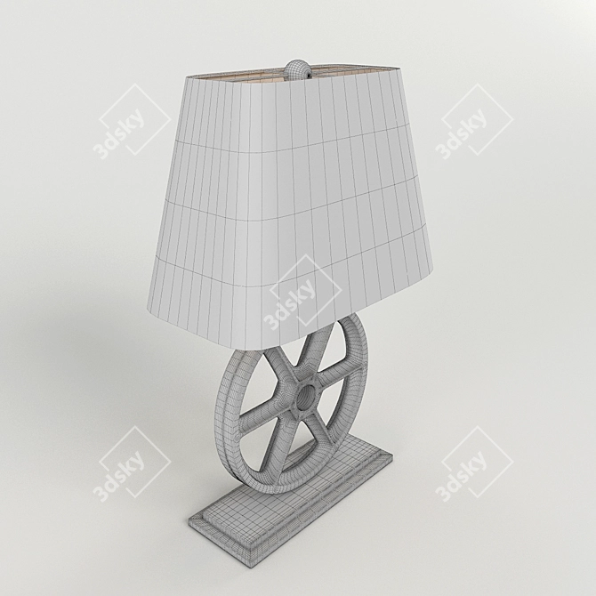 Restoration Hardware Iron Stand 3D model image 3