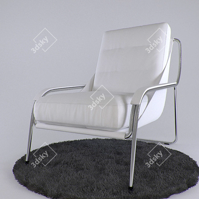 ErgoSeat: Comfortable and Stylish Chair 3D model image 1