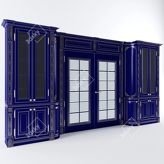 Title: Customized Vray and Corona Cupboard 3D model image 1