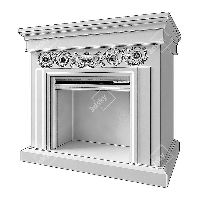 Luxury Frame Afelia 3D model image 2