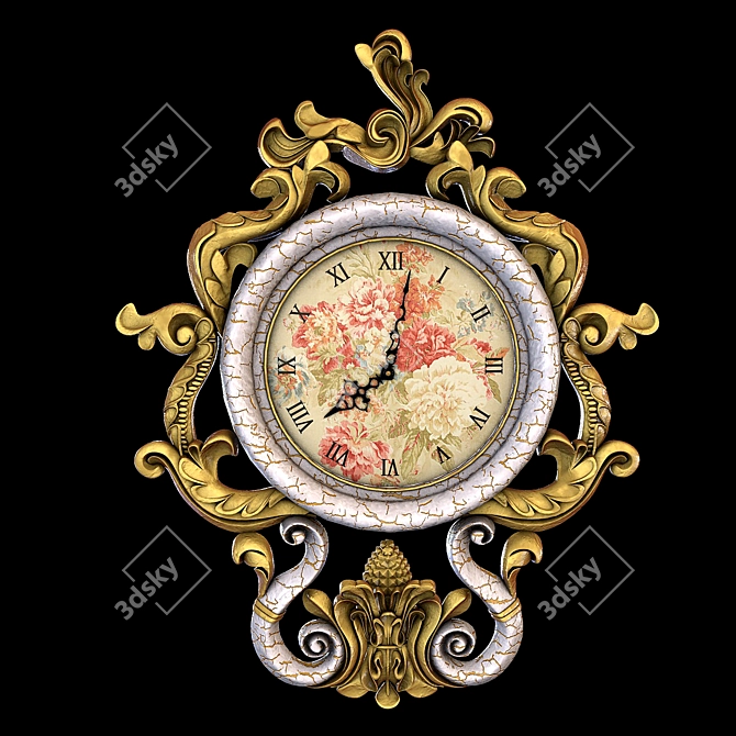 Modern Timepiece Collection 3D model image 1