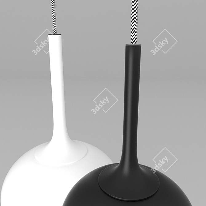 Sleek and Timeless: Normann Copenhagen HANG Lamp 3D model image 3