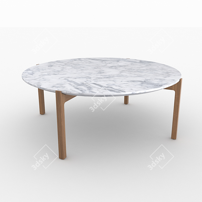 Kendo Lotta Designer Coffee Table 3D model image 1