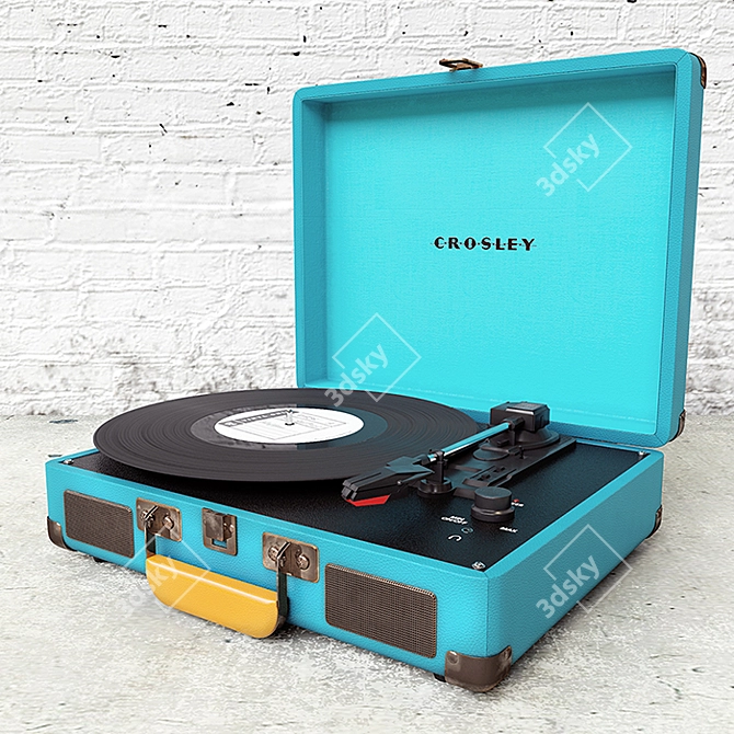 Crosley X UO Cruiser: Portable Vinyl Record Player 3D model image 1