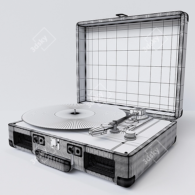 Crosley X UO Cruiser: Portable Vinyl Record Player 3D model image 2