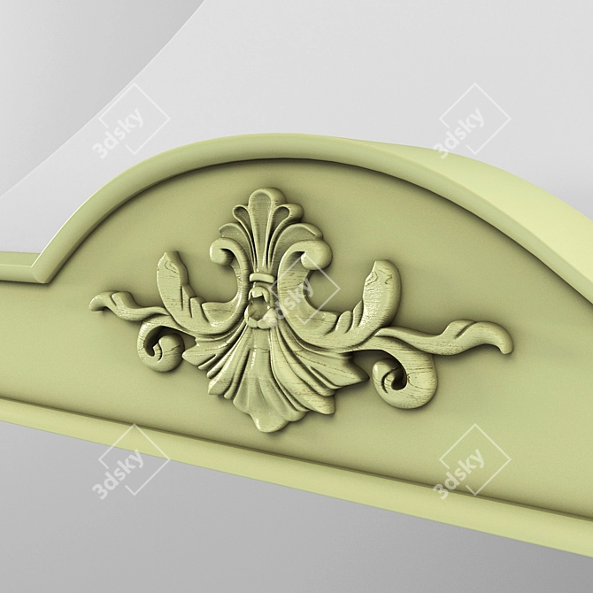 Elegant Forest Florencia Vanity 3D model image 2