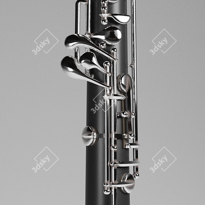 Yamaha Oboe: Precision and Quality 3D model image 3