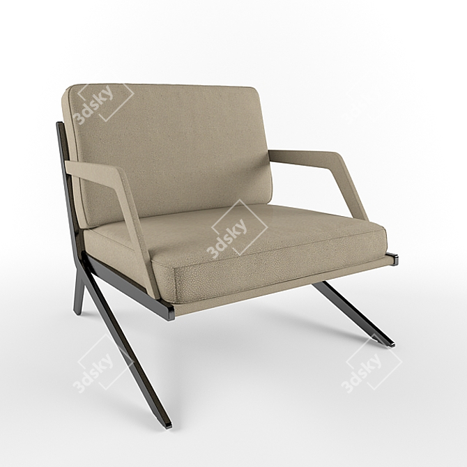 Armchair:
Elegant Mesh Seating
Офисное кресло:
Изящное кресло с 3D model image 1