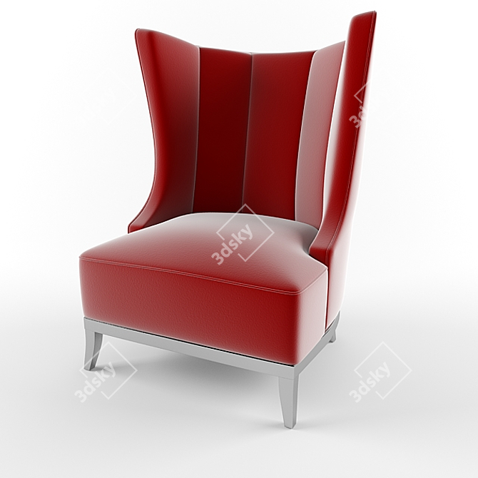 Relax in Style: Modern Lounge Chair 3D model image 1