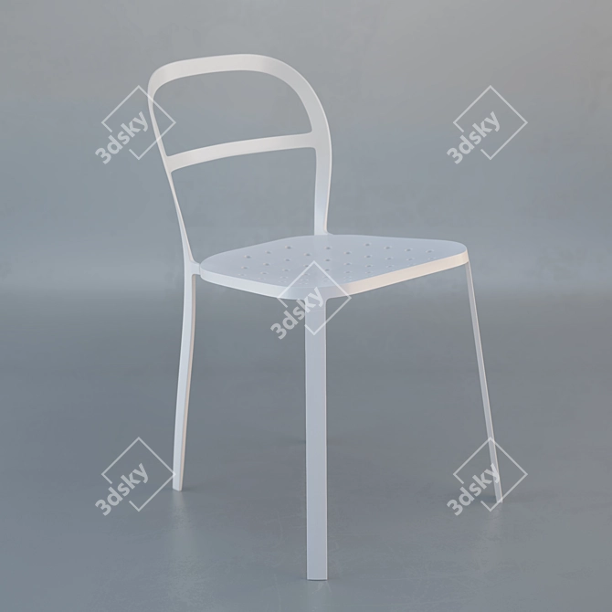 Reliable and Stylish IKEA Reidar Chair 3D model image 1