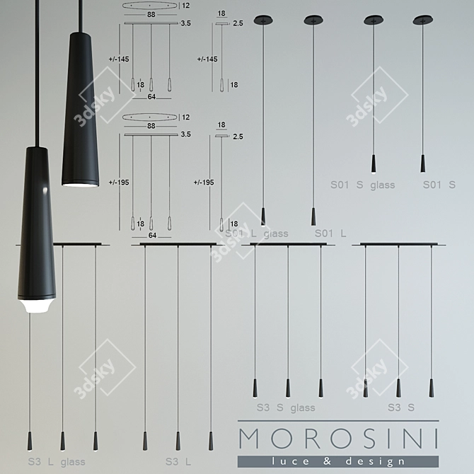 Modern Elegance: Morosini Mikado 3D model image 2