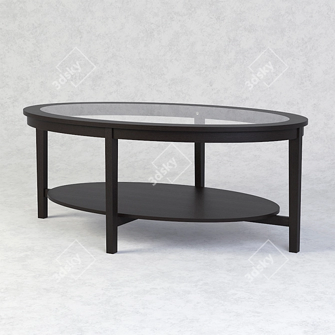 Elegant Malmsta Coffee Table 3D model image 1