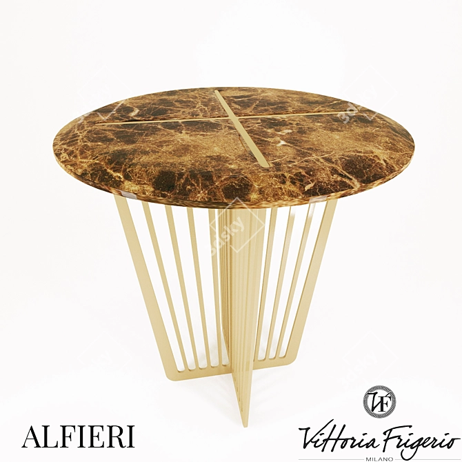 Vittoria Frigerio Alfieri: Elegant Italian Collection 3D model image 1