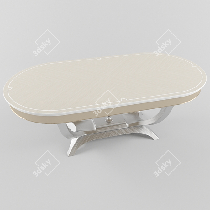 Pregno T85-220R: Sleek & Stylish Table 3D model image 3