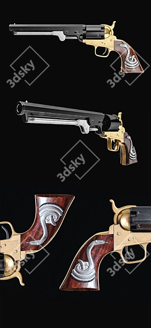 Clint Eastwood Inspired Set 3D model image 3