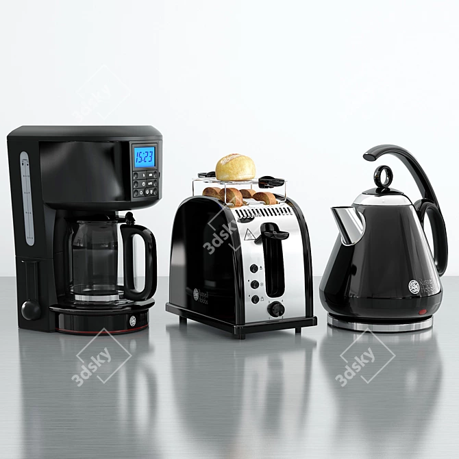 Russell Hobbs Kitchen Set: Stylish and Functional 3D model image 1