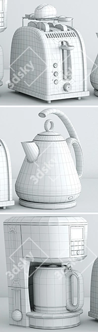 Russell Hobbs Kitchen Set: Stylish and Functional 3D model image 3